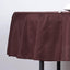 Polyester 90" Round Tablecloth Chocolate - Stain & Wrinkle - Resistant Table Cover - Linen Luxes