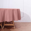 Polyester 90" Round Tablecloth Dusty Rose - Stain & Wrinkle - Resistant Table Cover - Linen Luxes
