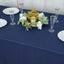 Polyester 90" Round Tablecloth Navy Blue - Stain & Wrinkle - Resistant Table Cover - Linen Luxes