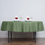 Polyester 90" Round Tablecloth Olive Green - Stain & Wrinkle - Resistant Table Cover - Linen Luxes