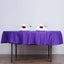 Polyester 90" Round Tablecloth Purple - Stain & Wrinkle - Resistant Table Cover - Linen Luxes