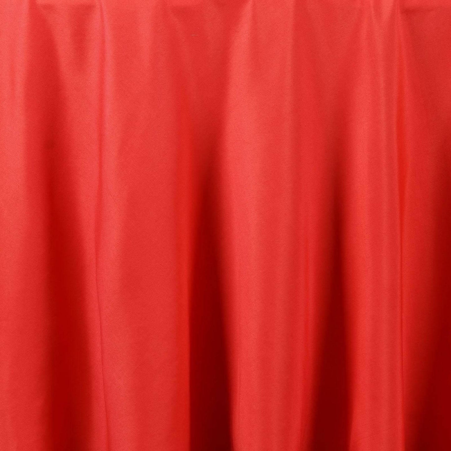 Polyester 90" Round Tablecloth Red - Stain & Wrinkle - Resistant Table Cover - Linen Luxes