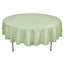 Polyester 90" Round Tablecloth Sage Green - Stain & Wrinkle-Resistant Table Cover