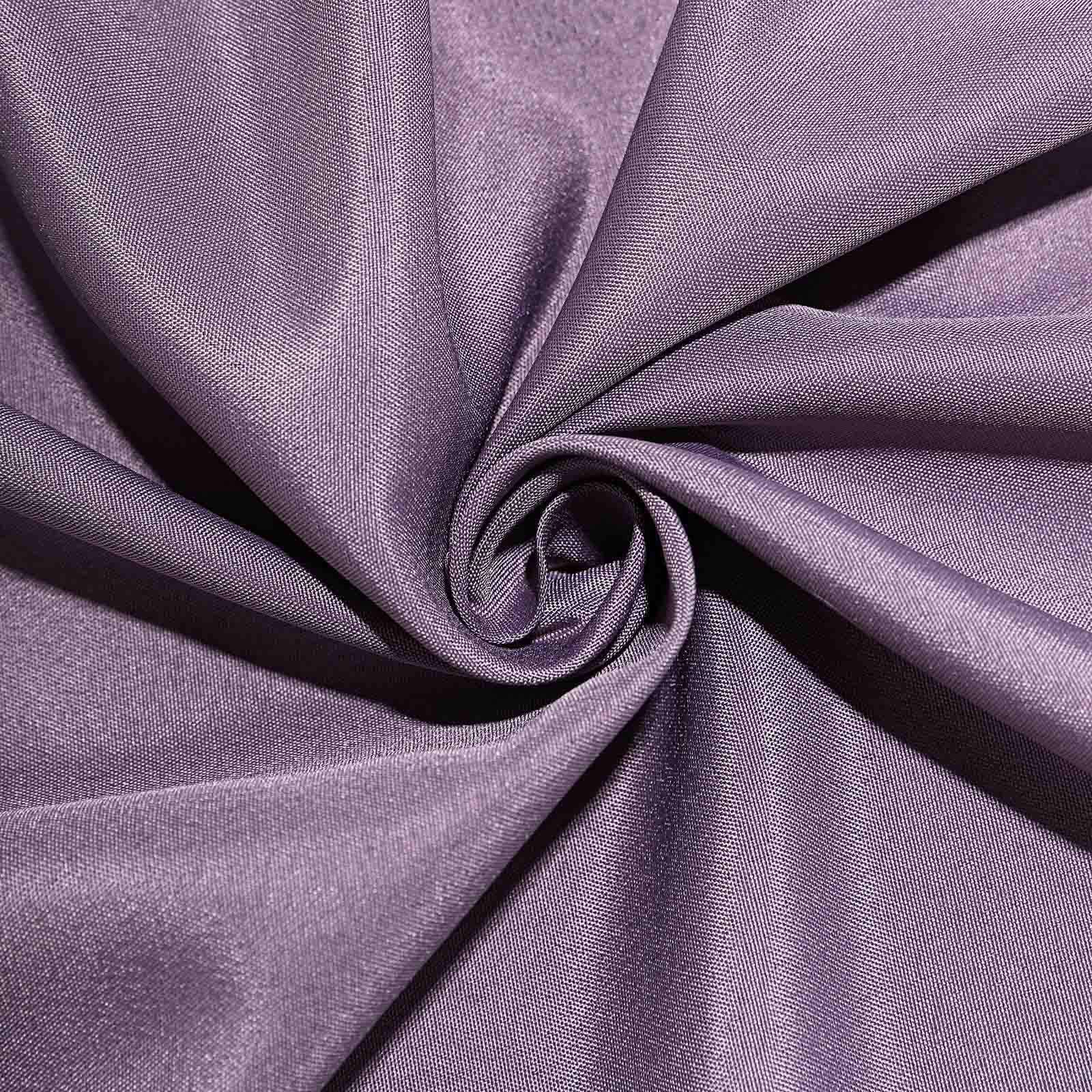 Polyester 90" Round Tablecloth Violet Amethyst - Stain & Wrinkle - Resistant Table Cover - Linen Luxes