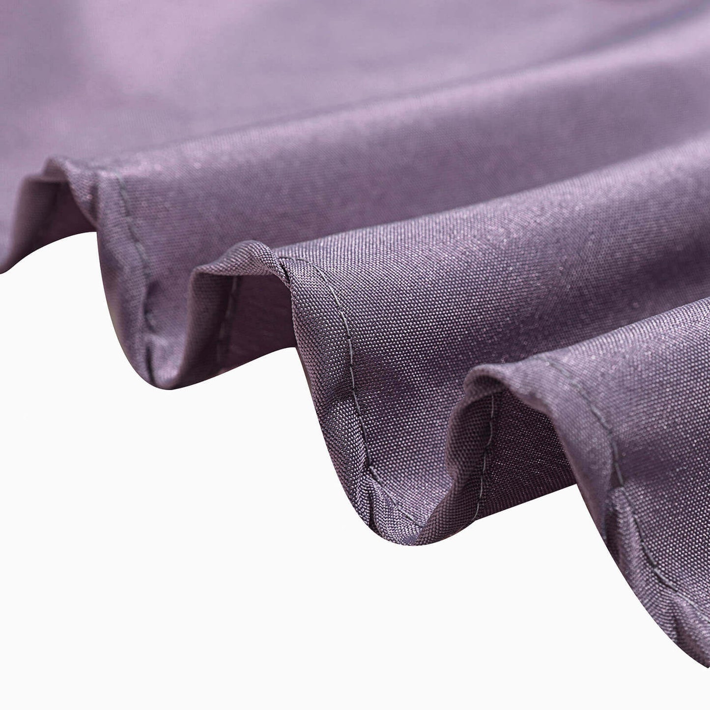 Polyester 90" Round Tablecloth Violet Amethyst - Stain & Wrinkle - Resistant Table Cover - Linen Luxes