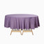 Polyester 90" Round Tablecloth Violet Amethyst - Stain & Wrinkle - Resistant Table Cover - Linen Luxes
