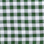 Polyester 90" Round Tablecloth White/Green - Checkered Buffalo Plaid Table Cover - Linen Luxes