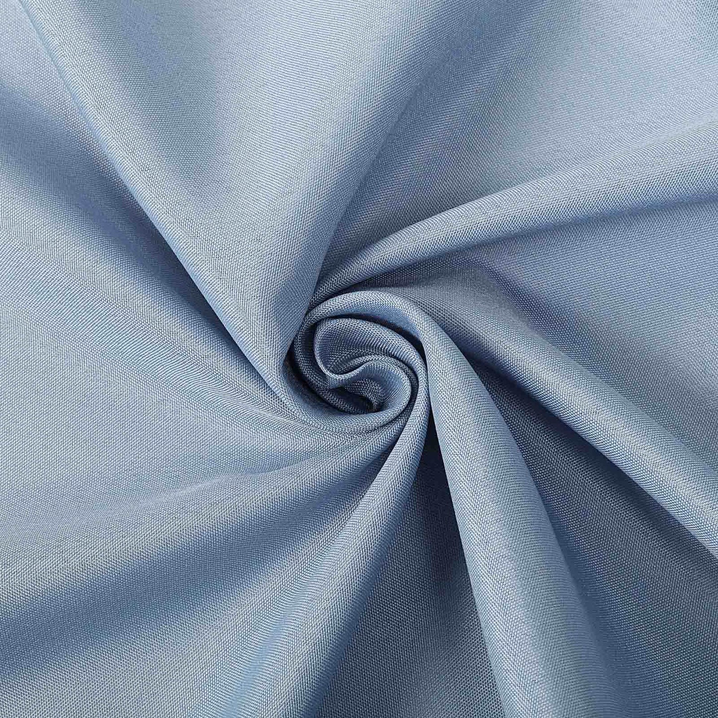 Polyester 90"x132" Rectangle Tablecloth Dusty Blue - Seamless Wrinkle - Resistant Table Cover - Linen Luxes