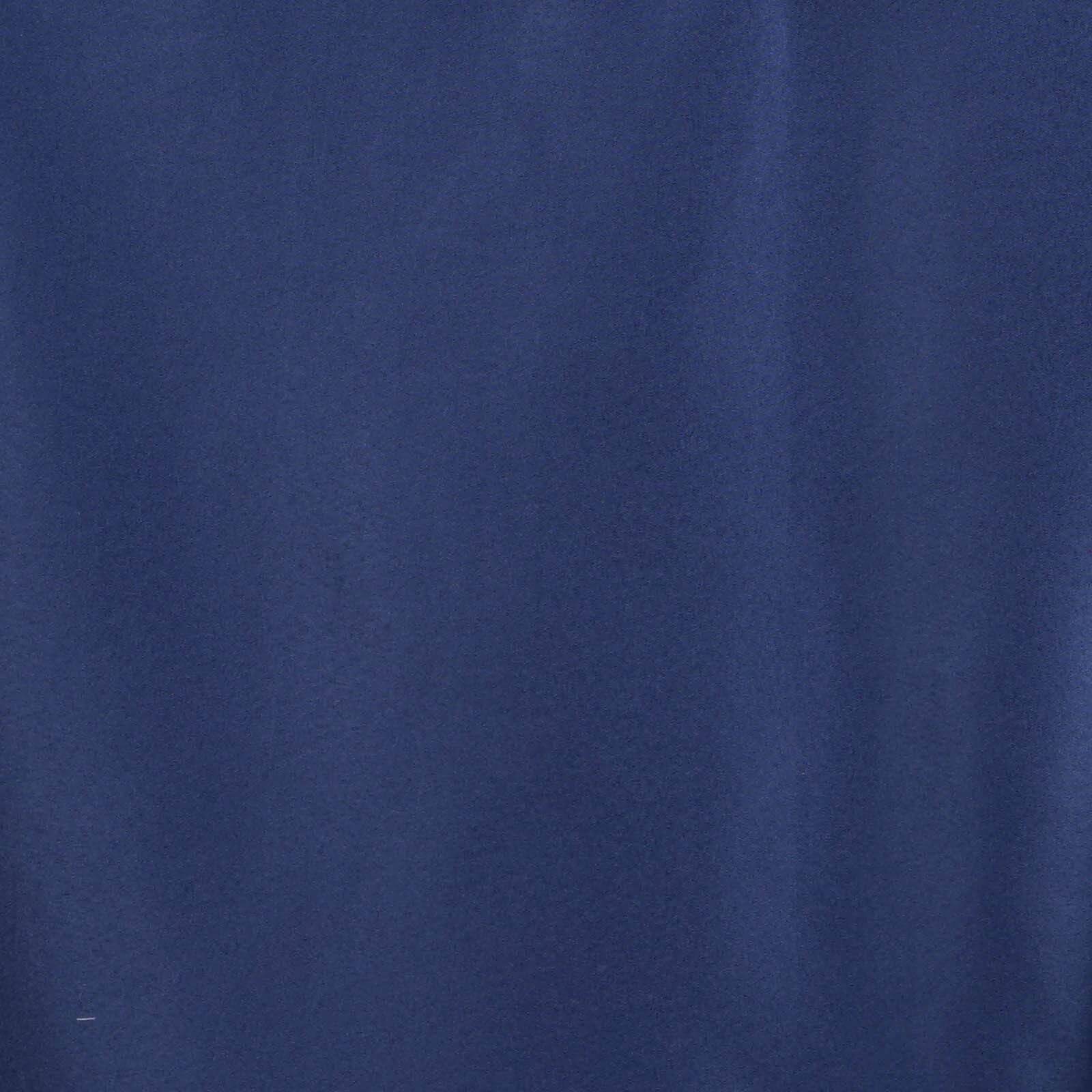 Polyester 90"x132" Rectangle Tablecloth Navy Blue - Seamless Wrinkle - Resistant Table Cover - Linen Luxes