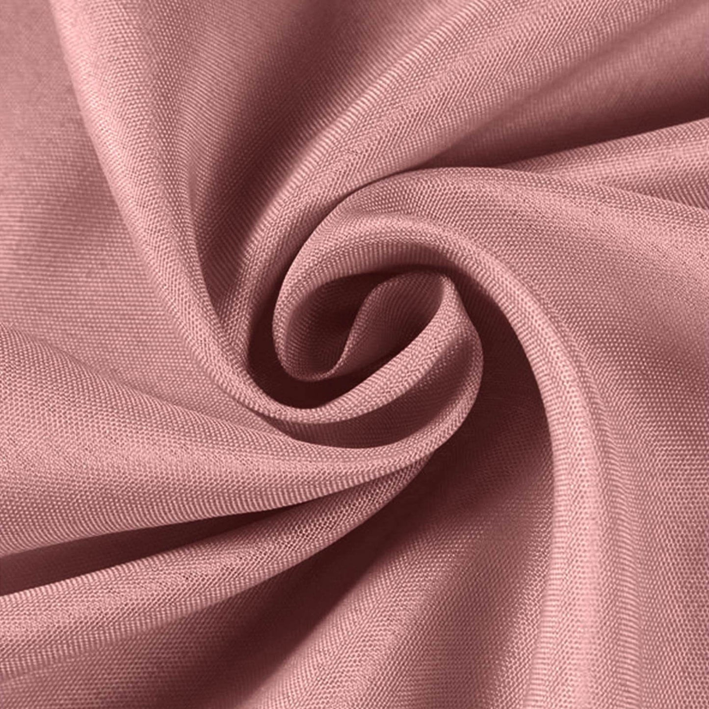 Polyester 90"x156" Rectangle Tablecloth Dusty Rose - Seamless Wrinkle - Resistant Table Cover - Linen Luxes