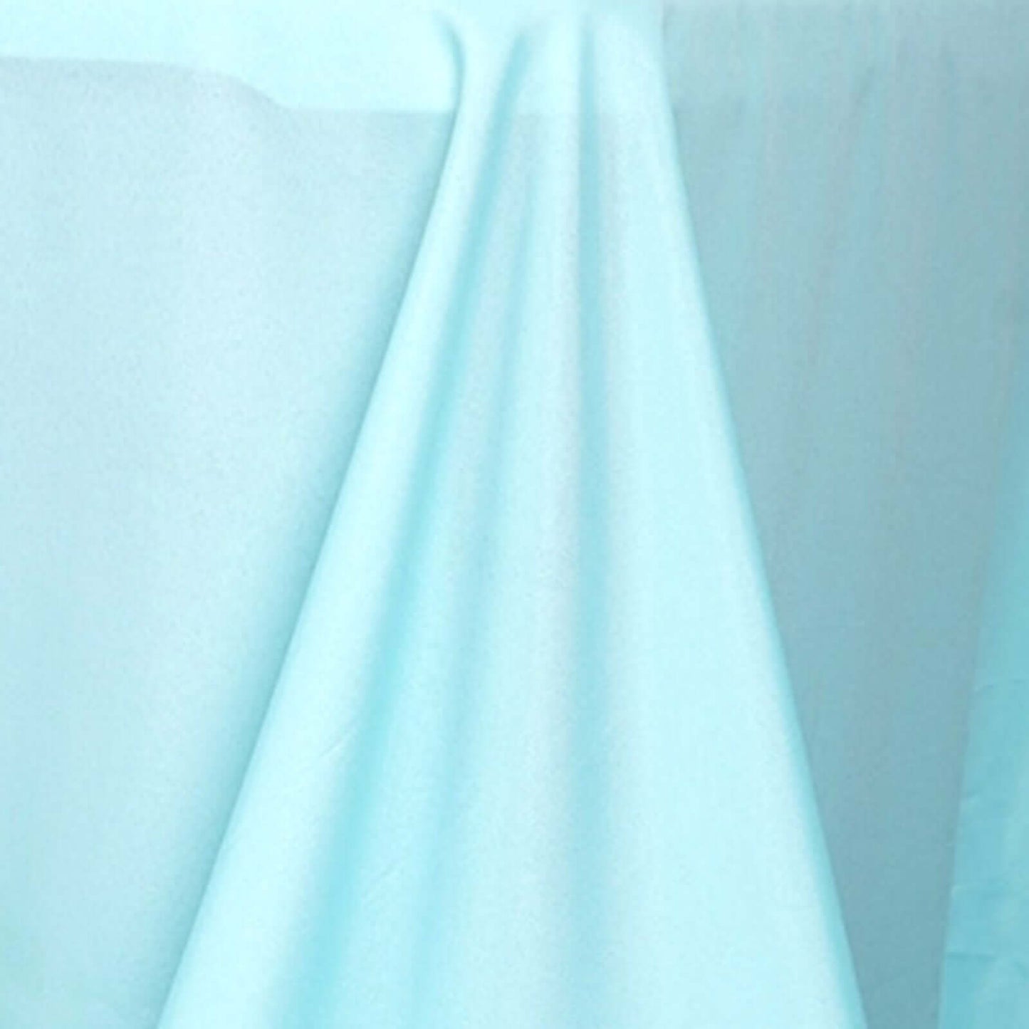 Polyester 90"x156" Rectangle Tablecloth Light Blue - Seamless Wrinkle - Resistant Table Cover - Linen Luxes