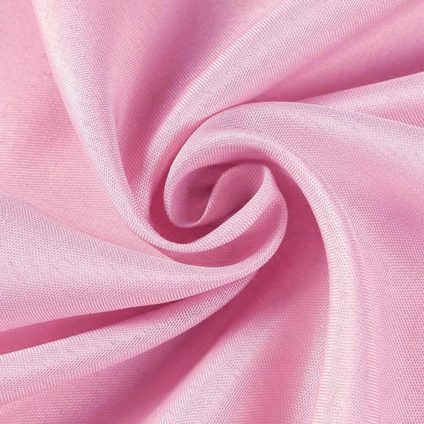 Polyester 90"x156" Rectangle Tablecloth Pink - Seamless Wrinkle - Resistant Table Cover - Linen Luxes