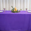 Polyester 90"x156" Rectangle Tablecloth Purple - Seamless Wrinkle - Resistant Table Cover - Linen Luxes