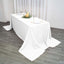 Polyester 90"x156" Rectangle Tablecloth White - Seamless Wrinkle - Resistant Design for Sophisticated Gatherings - Linen Luxes