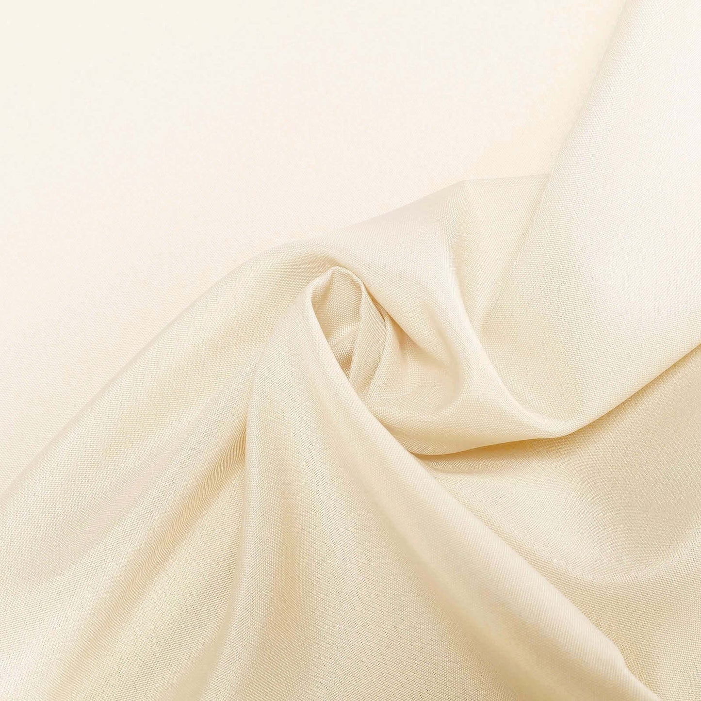 Polyester 90"x90" Table Overlay Square Tablecloth Beige - Wrinkle - Resistant & Durable Table Cover - Linen Luxes
