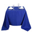Polyester 90"x90" Table Overlay Square Tablecloth Royal Blue - Wrinkle - Resistant & Durable Table Cover - Linen Luxes
