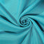 Polyester 90"x90" Table Overlay Square Tablecloth Turquoise - Wrinkle - Resistant & Durable Table Cover - Linen Luxes
