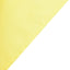 Polyester 90"x90" Table Overlay Square Tablecloth Yellow - Wrinkle - Resistant & Durable Table Cover - Linen Luxes