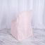 Polyester Slip On Folding Chair Covers Blush - Stain - Resistant Reusable Durable Fabric - Linen Luxes