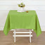 Polyester Square 54"x54" Tablecloth Apple Green - Wrinkle - Resistant & Durable Table Cover - Linen Luxes