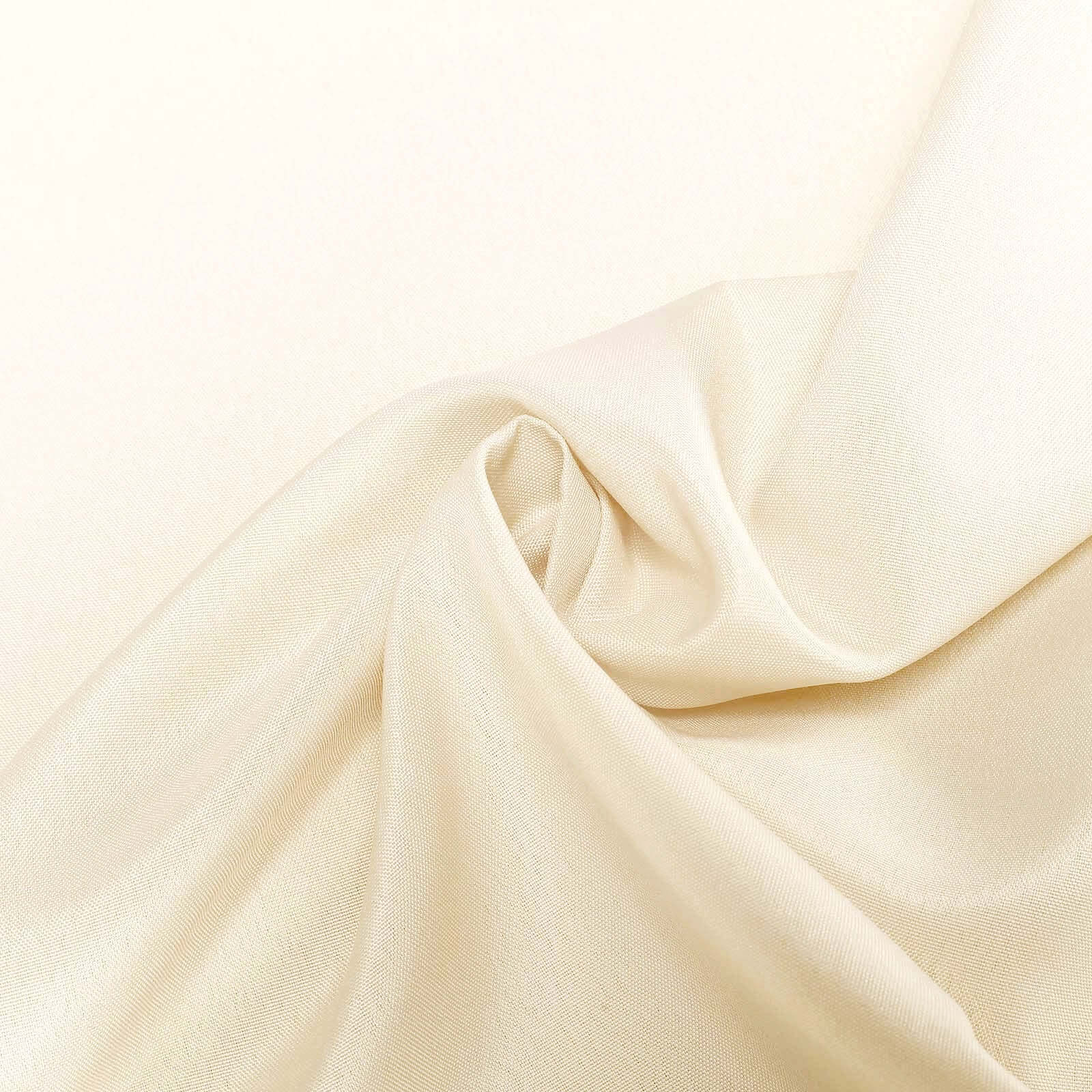 Polyester Square 54"x54" Tablecloth Beige - Wrinkle - Resistant & Durable Table Cover - Linen Luxes