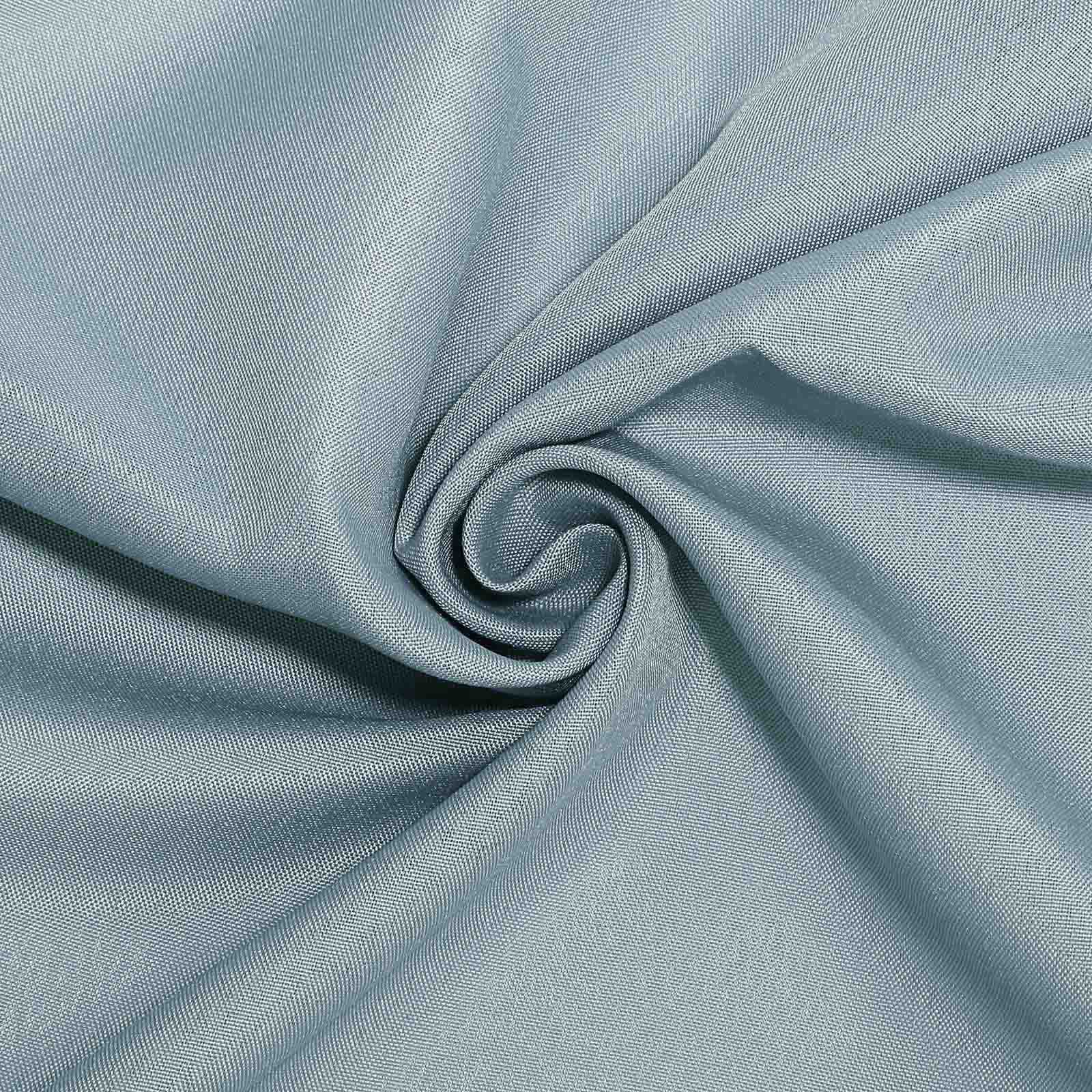 Polyester Square 54"x54" Tablecloth Dusty Blue - Wrinkle - Resistant & Durable Table Cover - Linen Luxes