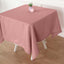 Polyester Square 54"x54" Tablecloth Dusty Rose - Wrinkle - Resistant & Durable Table Cover - Linen Luxes