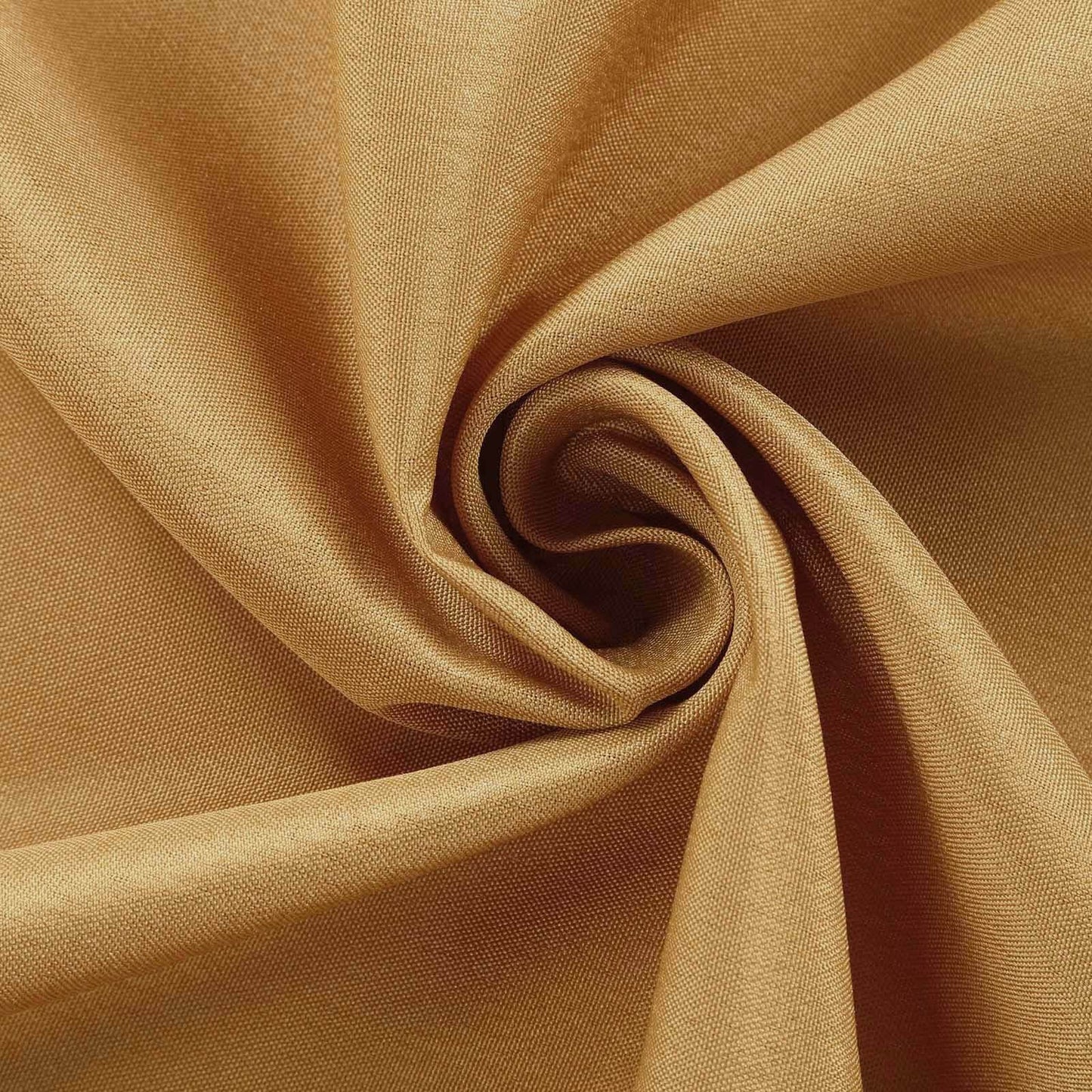 Polyester Square 54"x54" Tablecloth Gold - Wrinkle - Resistant & Durable Table Cover for Events - Linen Luxes