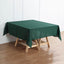 Polyester Square 54"x54" Tablecloth Hunter Emerald Green - Wrinkle - Resistant & Durable Table Cover - Linen Luxes