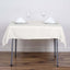 Polyester Square 54"x54" Tablecloth Ivory - Wrinkle - Resistant & Durable Table Cover - Linen Luxes
