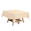 Polyester Square 54"x54" Tablecloth Nude - Wrinkle-Resistant & Durable Table Cover
