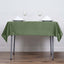 Polyester Square 54"x54" Tablecloth Olive Green - Wrinkle - Resistant & Durable Table Cover - Linen Luxes