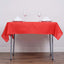 Polyester Square 54"x54" Tablecloth Red - Wrinkle - Resistant & Durable Table Cover - Linen Luxes