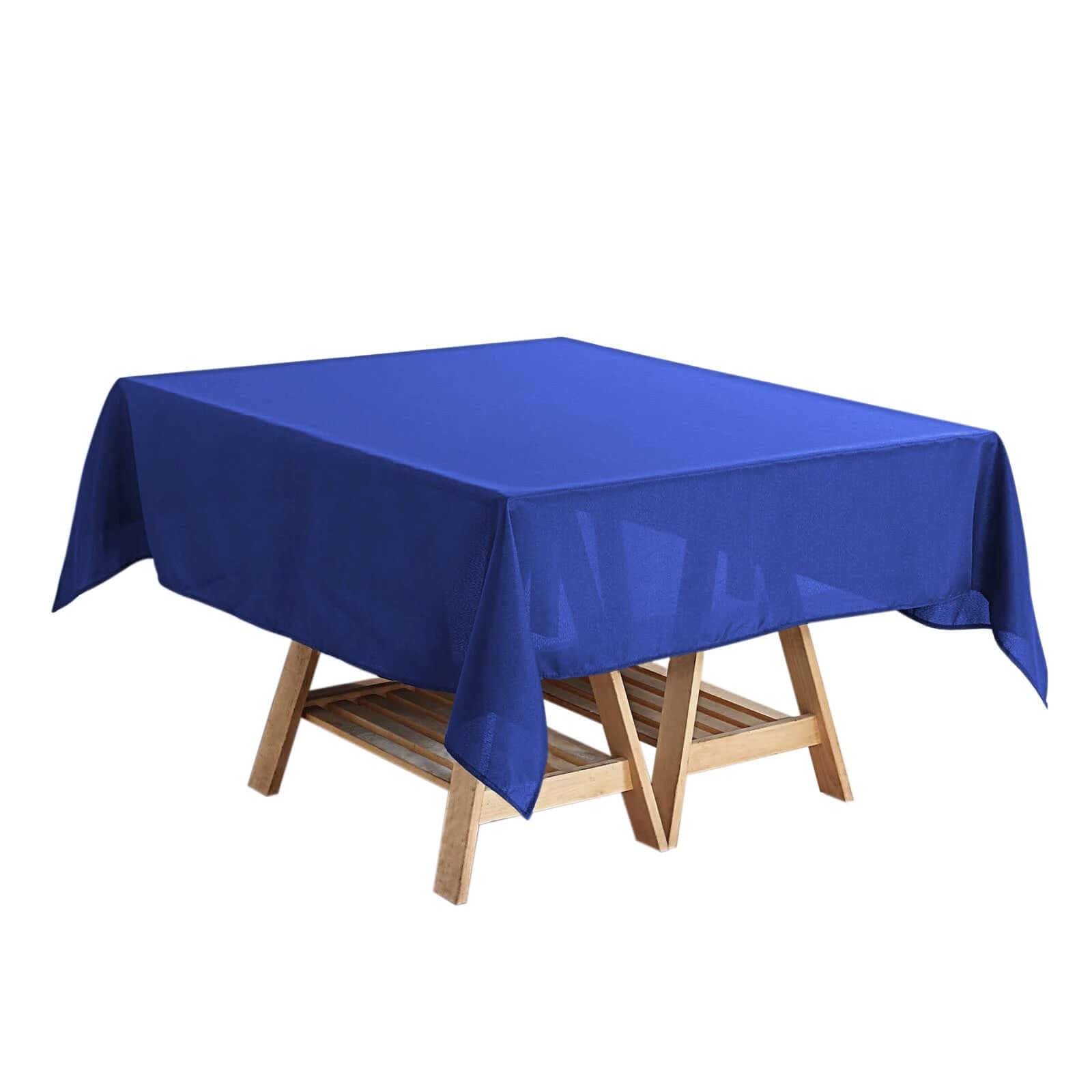 Polyester Square 54"x54" Tablecloth Royal Blue - Wrinkle - Resistant & Durable Table Cover - Linen Luxes