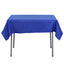 Polyester Square 54"x54" Tablecloth Royal Blue - Wrinkle - Resistant & Durable Table Cover - Linen Luxes