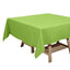 Polyester Square 70"x70" Tablecloth Apple Green - Wrinkle-Resistant & Durable Table Cover