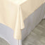 Polyester Square 70"x70" Tablecloth Beige - Wrinkle - Resistant & Durable Table Cover - Linen Luxes