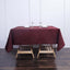 Polyester Square 70"x70" Tablecloth Burgundy - Wrinkle - Resistant & Durable Table Cover - Linen Luxes