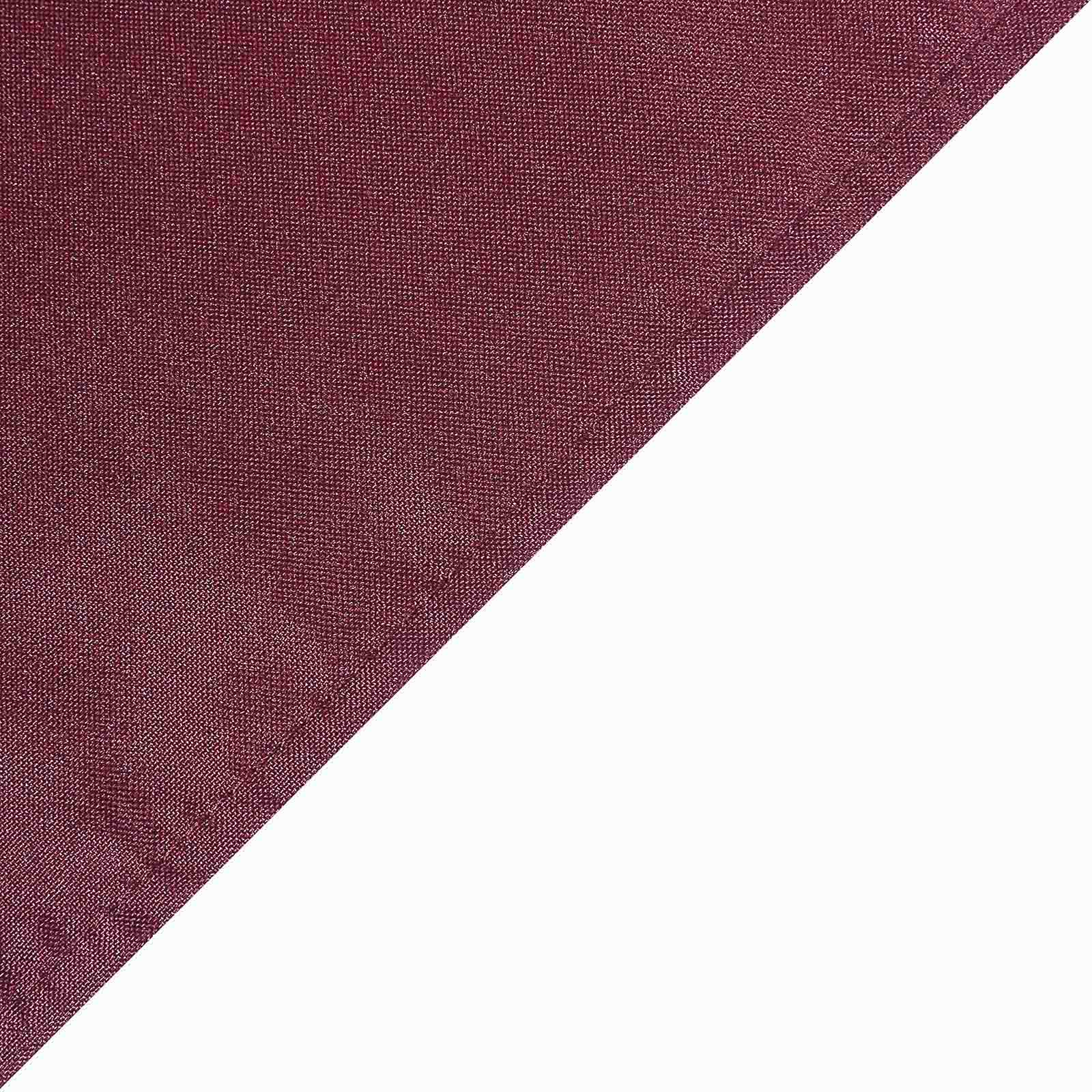 Polyester Square 70"x70" Tablecloth Burgundy - Wrinkle - Resistant & Durable Table Cover - Linen Luxes