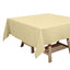 Polyester Square 70"x70" Tablecloth Champagne - Wrinkle - Resistant & Durable Table Cover - Linen Luxes