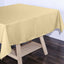 Polyester Square 70"x70" Tablecloth Champagne - Wrinkle - Resistant & Durable Table Cover - Linen Luxes