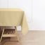Polyester Square 70"x70" Tablecloth Champagne - Wrinkle - Resistant & Durable Table Cover - Linen Luxes