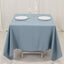 Polyester Square 70"x70" Tablecloth Dusty Blue - Wrinkle - Resistant & Durable Table Cover - Linen Luxes