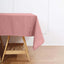 Polyester Square 70"x70" Tablecloth Dusty Rose - Wrinkle - Resistant & Durable Table Cover - Linen Luxes