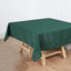 Polyester Square 70"x70" Tablecloth Hunter Emerald Green - Wrinkle - Resistant & Durable Table Cover - Linen Luxes