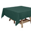 Polyester Square 70"x70" Tablecloth Hunter Emerald Green - Wrinkle - Resistant & Durable Table Cover - Linen Luxes