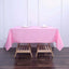 Polyester Square 70"x70" Tablecloth Pink - Wrinkle - Resistant & Durable Table Cover - Linen Luxes