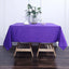 Polyester Square 70"x70" Tablecloth Purple - Wrinkle - Resistant & Durable Table Cover - Linen Luxes