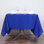 Polyester Square 70"x70" Tablecloth Royal Blue - Wrinkle - Resistant & Durable Table Cover - Linen Luxes
