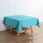 Polyester Square 70"x70" Tablecloth Turquoise - Wrinkle - Resistant & Durable Table Cover - Linen Luxes